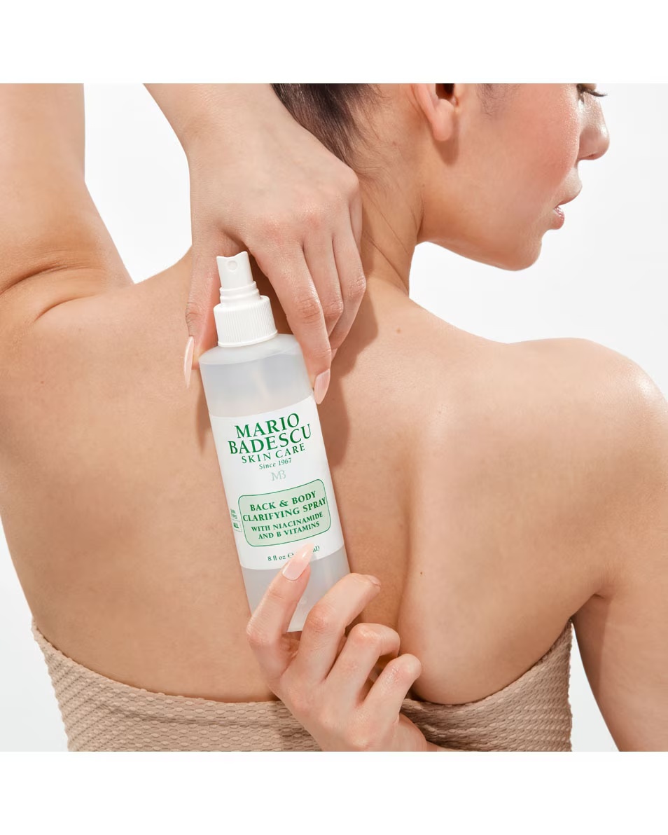 MARIO BADESCU Body Care čistiaci sprej na chrbát a telo