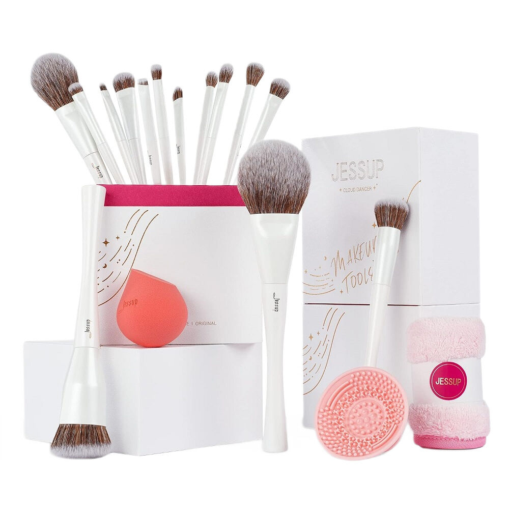 Jessup Cloud Dancer Make-up-Pinselkollektion