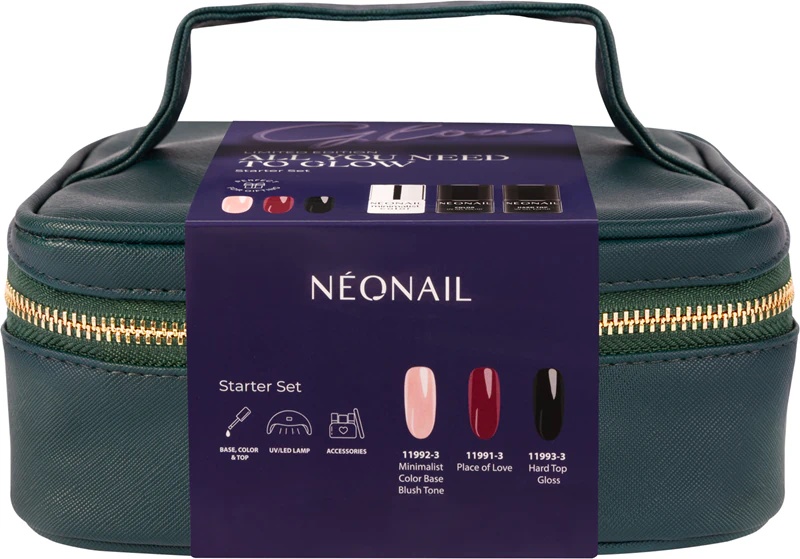 NEONAIL BOŽIČNI set Darilni set za božično poslikavo nohtov All You Need To Glow