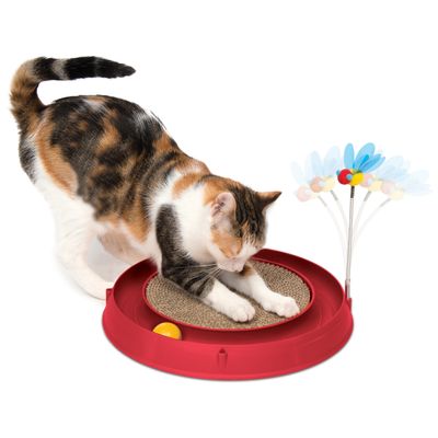 Catit Play-N-Scratch - 3 în 1