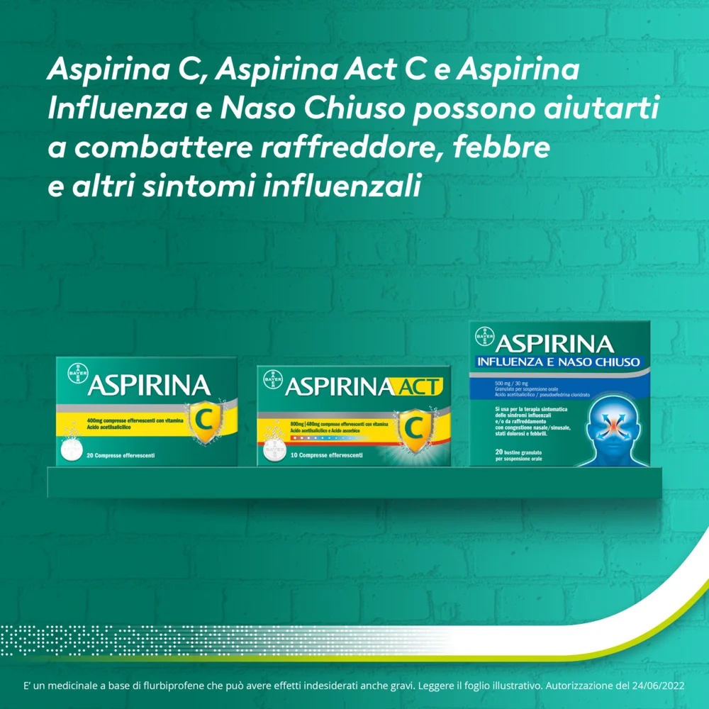 ASPIRINE Aspi Gola Anti-inflammatoire 16 bonbons miel-citron pour le mal de gorge