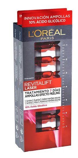Revitalift laserske ampule s efektom pilinga za 7 dana Piling za lice