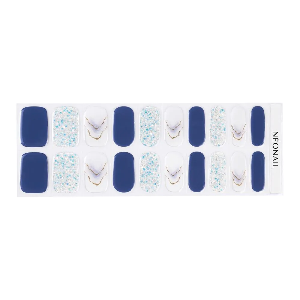 Neonail Gel Stickers Easy On Naklejki hybrydowe M10 20szt