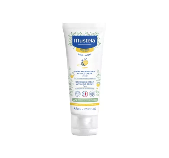 Mustela odżywczy krem z Cold Cream dla dzieci i niemowląt od 1 dnia życia 40 ml