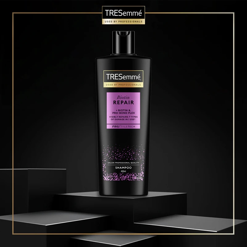 TRESemmé Biotin Repair stiprinošais šampūns bojātiem matiem