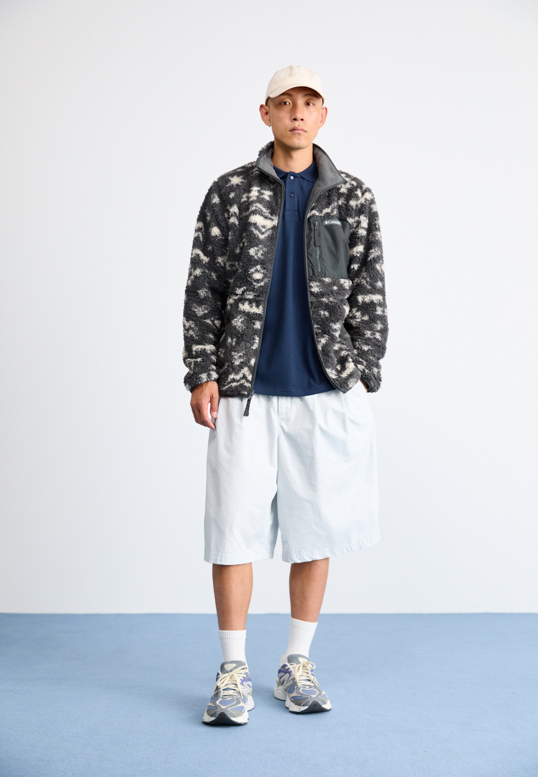 Columbia WINTER PASS™ REVERSIBLE - Giacca in pile - squalo