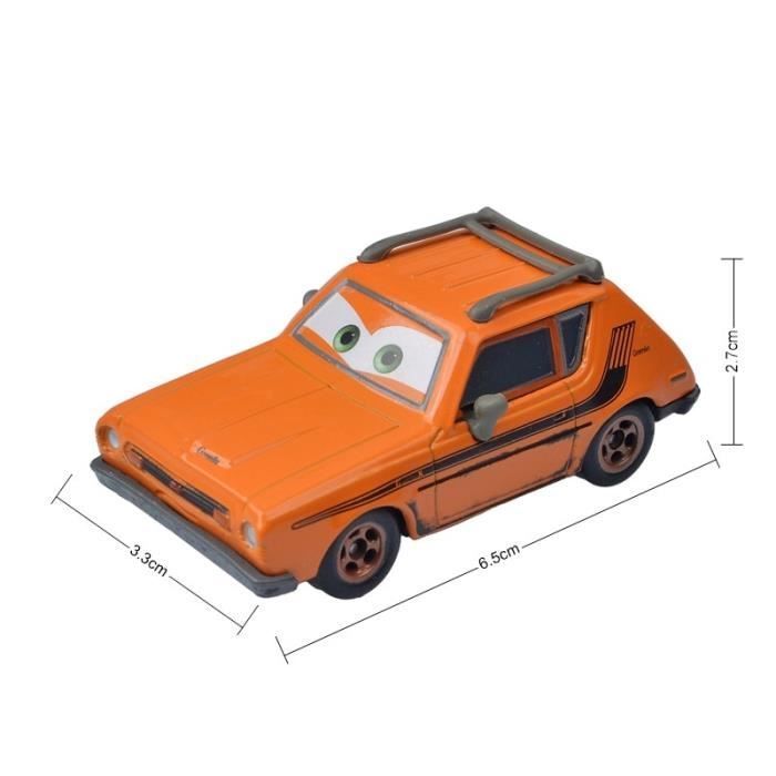 Gremlin Orange Car Model Cars 2 Pixar Cars 3 Lightning McQueen Jackson Storm Mater 1:55 scale in aluminum