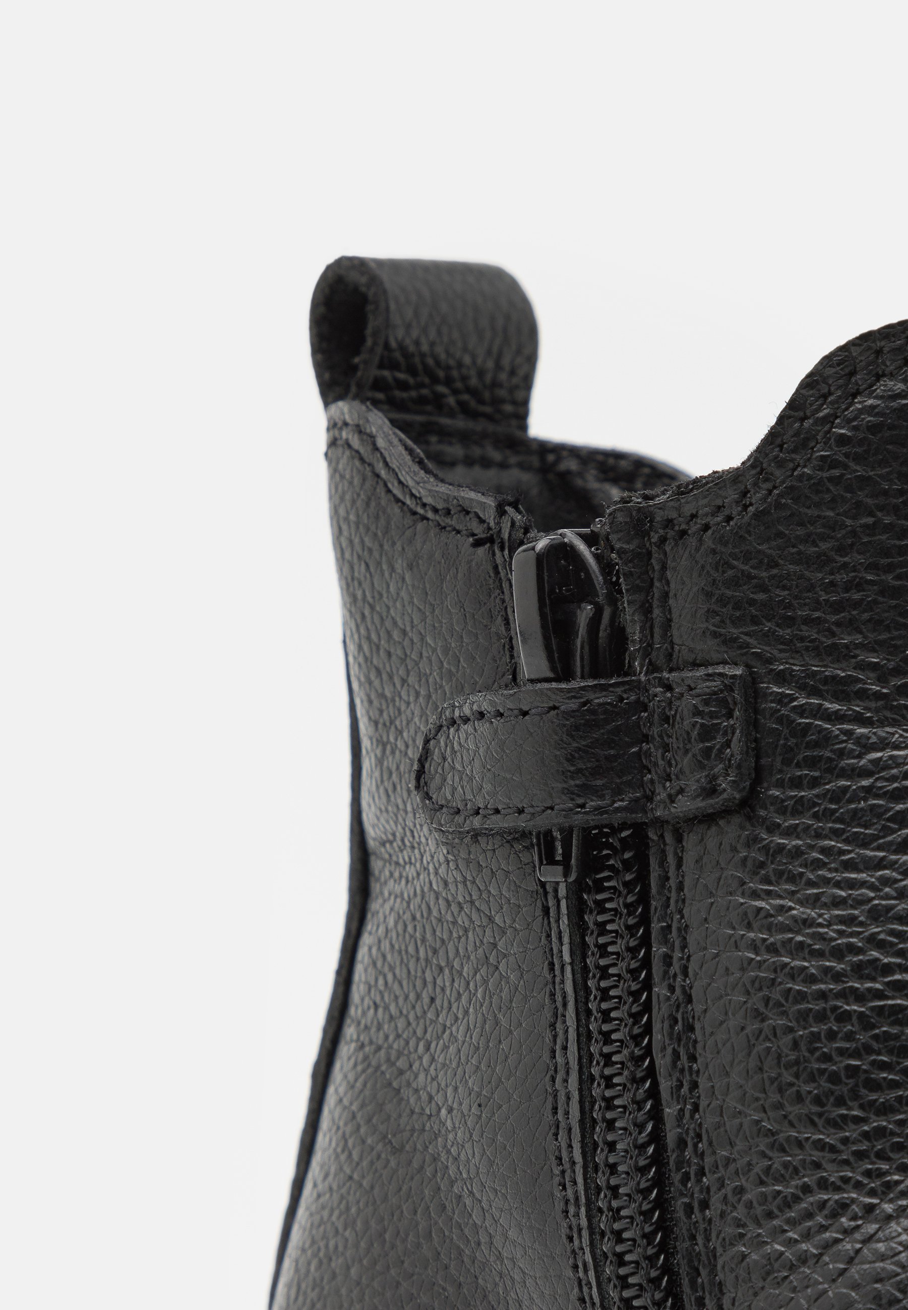 Friboo LEATHER - Klassieke enkellaarsjes - zwart