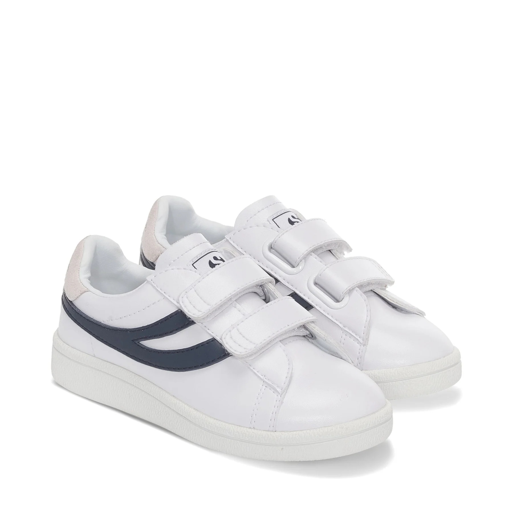 4832 KIDS STRAPS MATCH-WHITE-BLUE NAVY