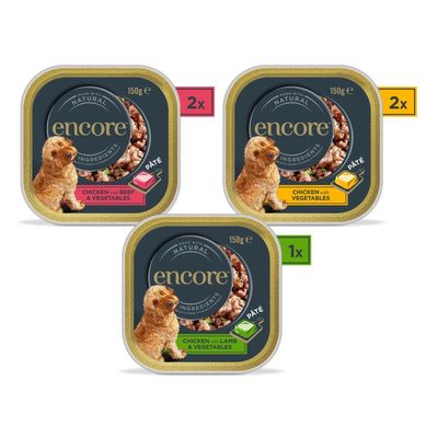 Encore Hundepastete Multipack Frische Auswahl