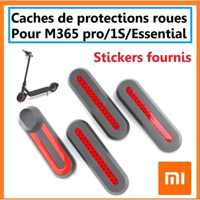 Incluye fundas para las ruedas del patinete eléctrico Xiaomi M365 PRO 1S ESSENTIAL con pegatinas reflectantes.