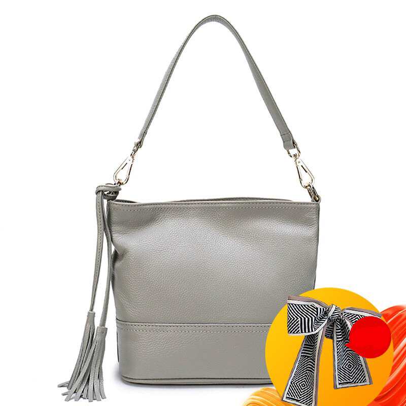 Sac à main en cuir de vachette souple, franges élégantes, design tendance, sac bandoulière féminin léger pour tous les jours