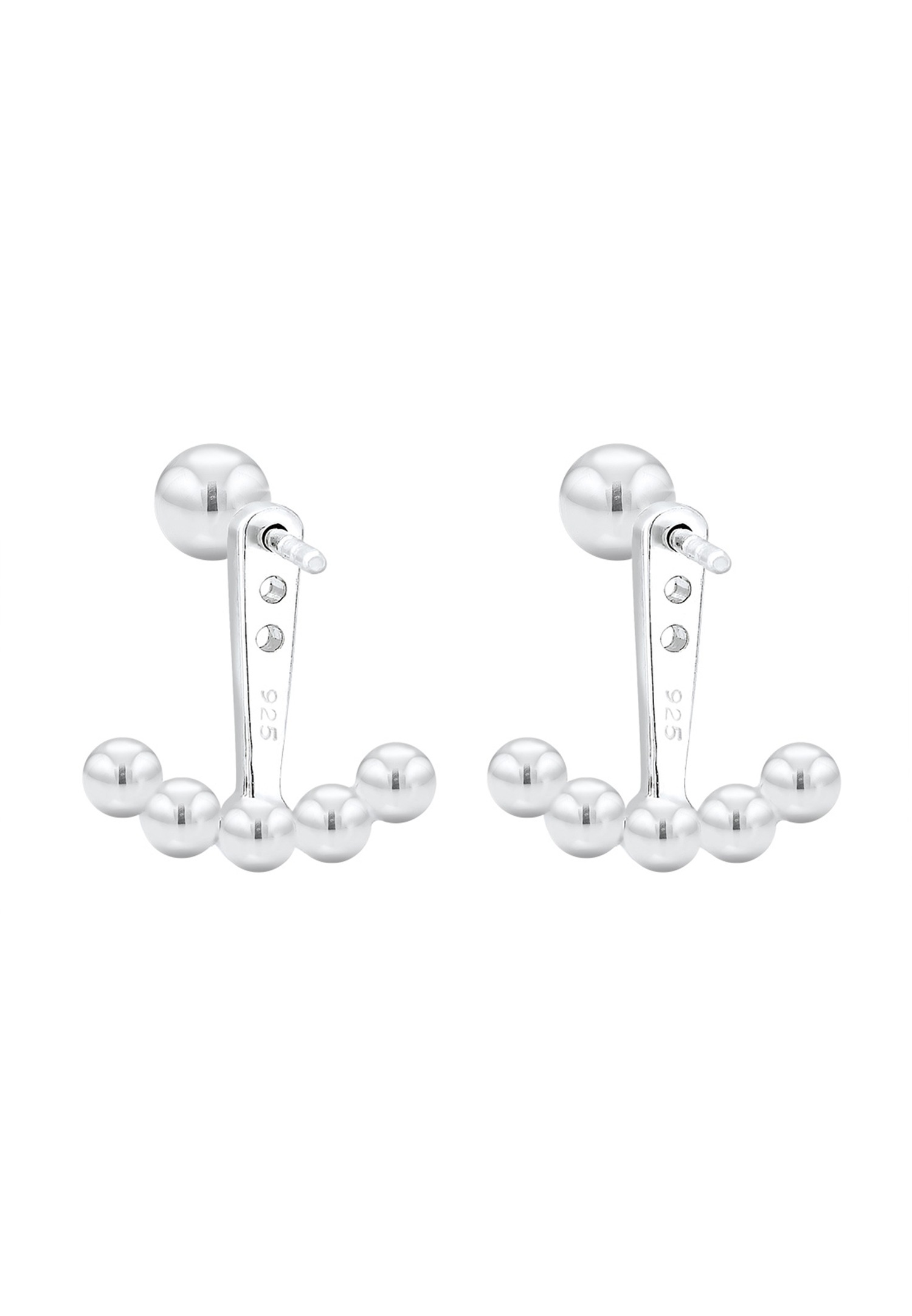 Elli Boule tendance Boucles d'oreilles Femme - (925/1000) Argent
