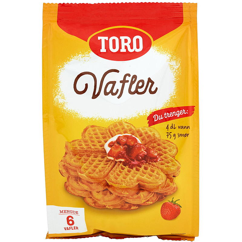 Toro vaffelblanding 248 g Toro