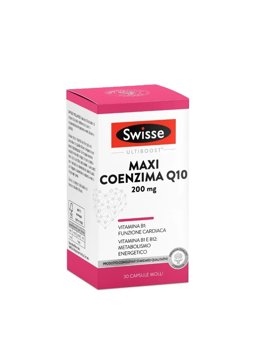 SWISSE Swisse Maxi Coenzym Q10 Nahrungsergänzungsmittel für das Herz 30 antioxidative Kapseln