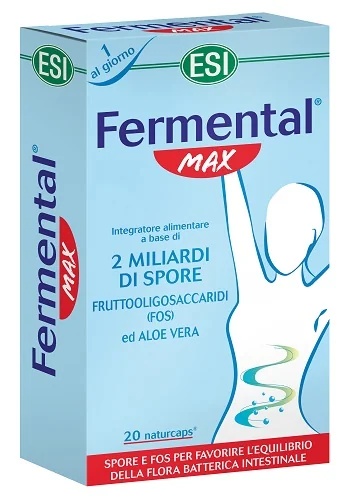 ESI Esi Fermental Max Naturcaps 20 Kapseln Nahrungsergänzungsmittel für die Darmgesundheit