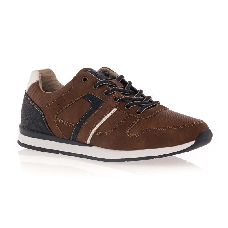 Zapatillas deportivas para hombre color marrón