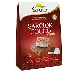 SARCHIO Sarciok Kokossnack met exotische smaak, biologisch, 90 g
