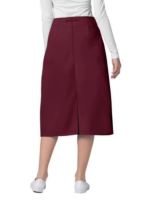 Jupe Adar uniforms - 707BRG16 - Adar Universal Jupe Medicale Femme - Jupe Infirmiere Mi-Longue avec Cordon