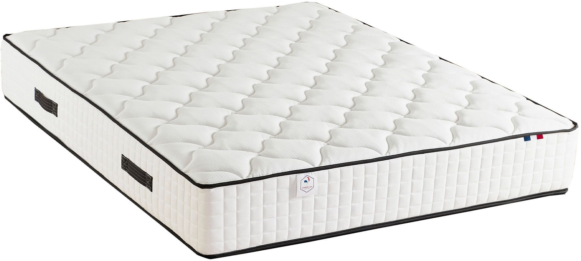 Colchón CONFORT DESIGN Hotel Grand Confort 140 x 200 cm - 30 cm de grosor - Muelles ensacados - 7 zonas de confort - Fabricado en Francia