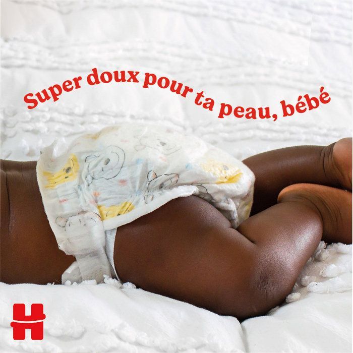 Huggies Extra Care Bébé, 66 couches, avec motifs Disney Taille 5 (12-17 kg)