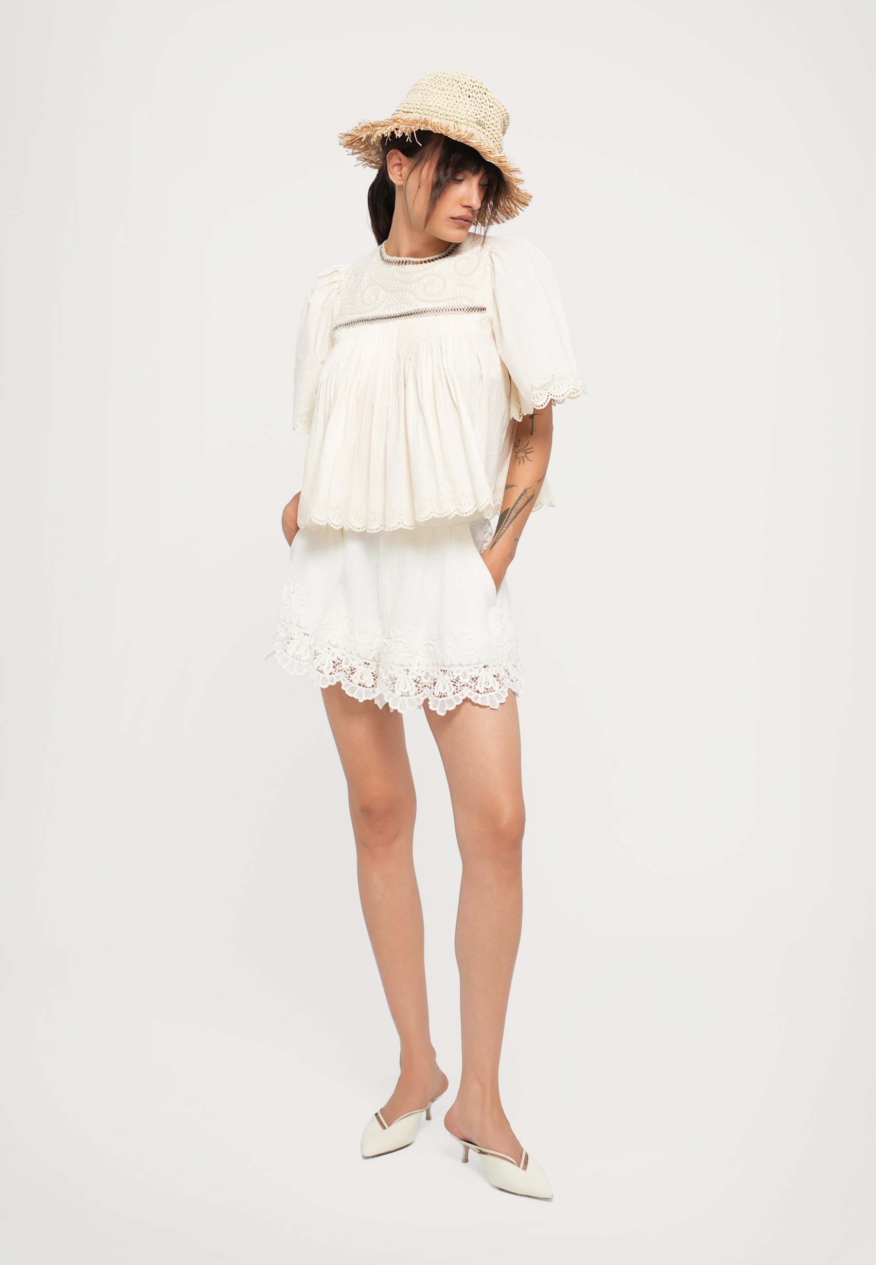 Sea IYLA SOUTCHE - Shorts - weiß