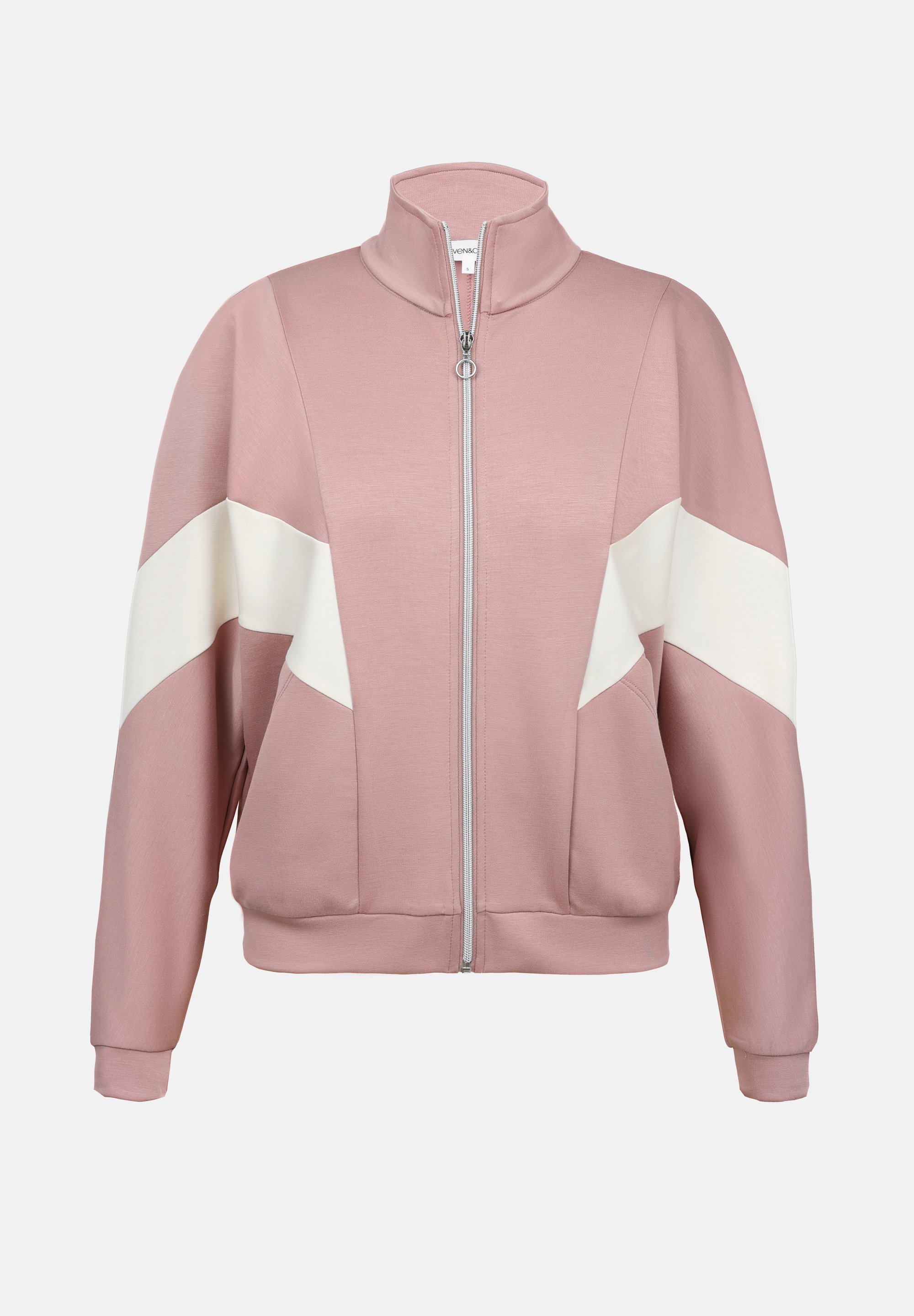 Even&Odd SET - Trainingspak - stoffig roze/ecru