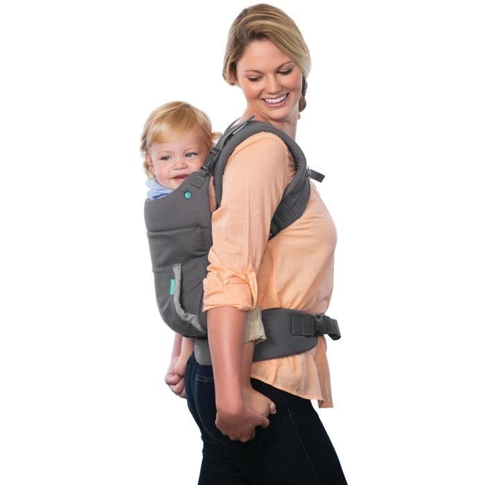 Marsupio INFANTINO Cuddle Up Teddy Bear - 2 modalità: trasporto frontale e posteriore