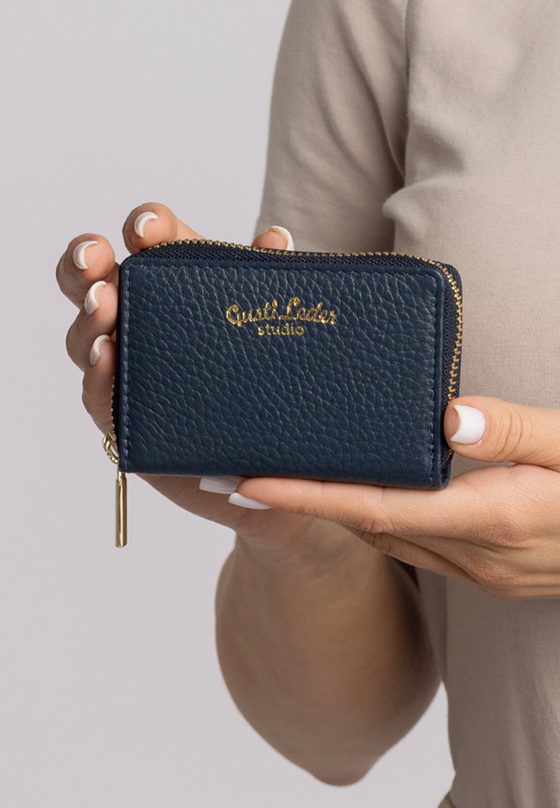 Gusti Leder ABEL - Portafoglio - blu
