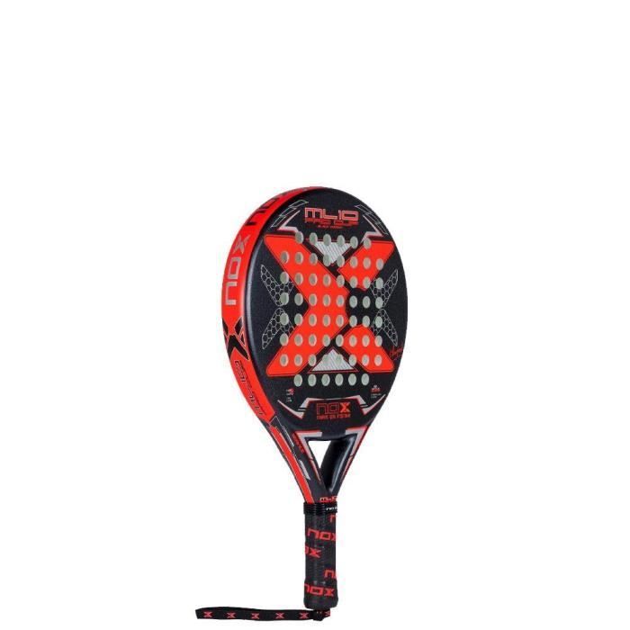 Raquette de padel - Nox - ML10 Pro Cup Rough Surface - Noir/Rouge - Taille Unique - Système Smartstrap