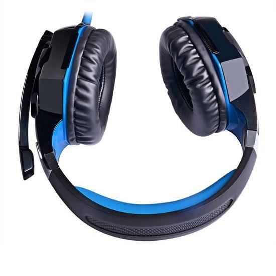 VersionTech EACH G2000 Gaming Headset, Blue
