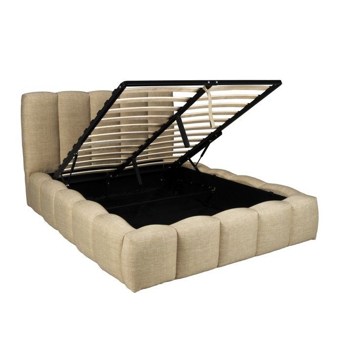 NEST opbergbed 160x200cm + 1 lattenbodem / beige