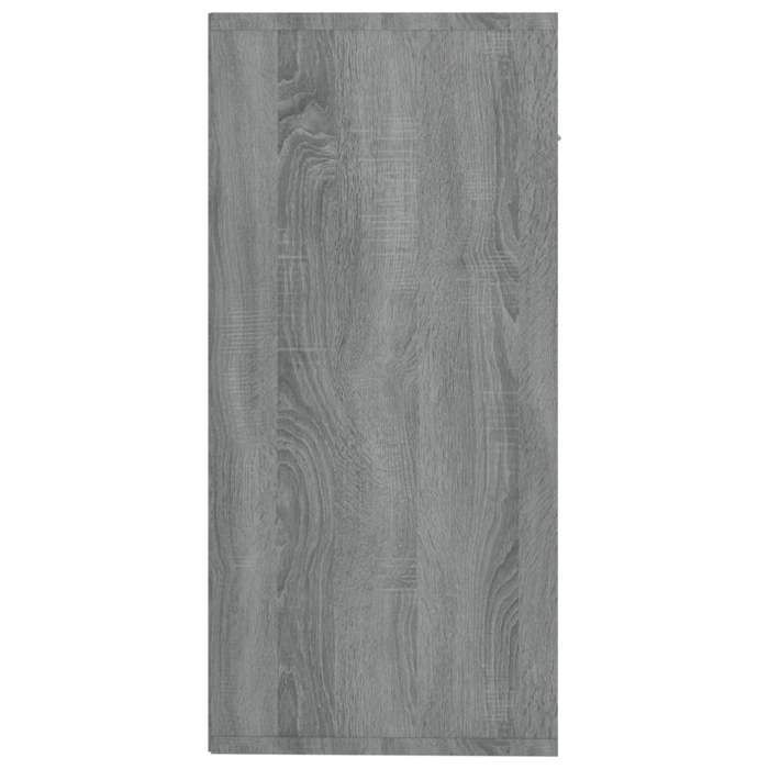 Commode/Buffet contemporain, Sonoma gris, 88x30x65 cm, Bois d'ingénierie LL0000150995
