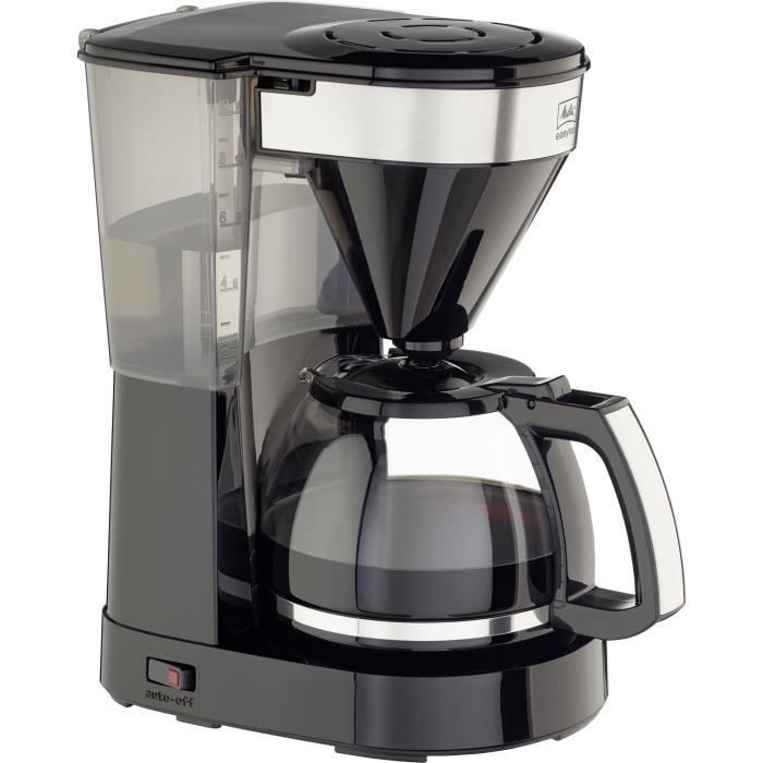 MELITTA Easy Top II 1023-04 Filterkaffebryggare - 1050 W - Svart - 10 koppar