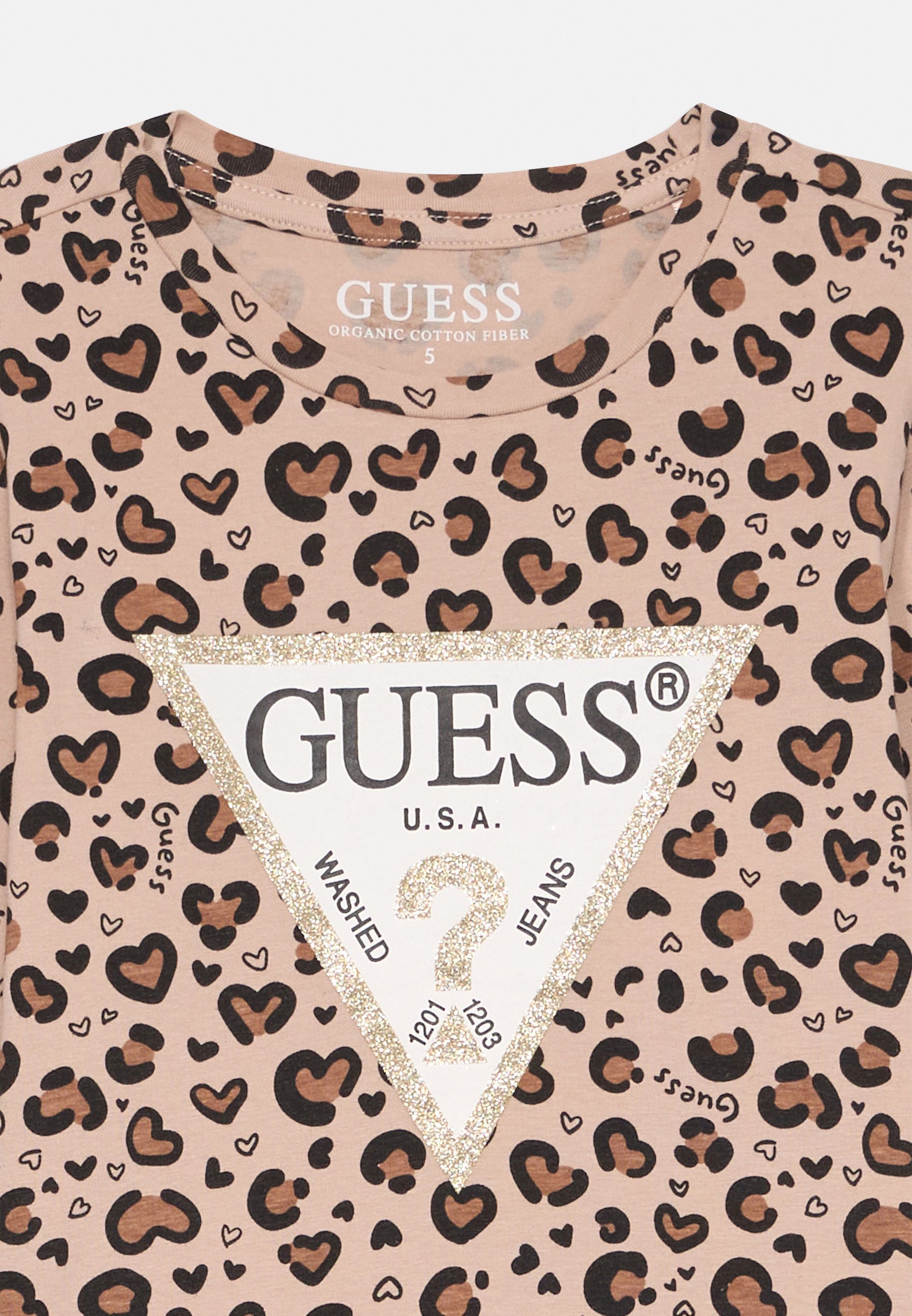 Guess top met lange mouwen - beige