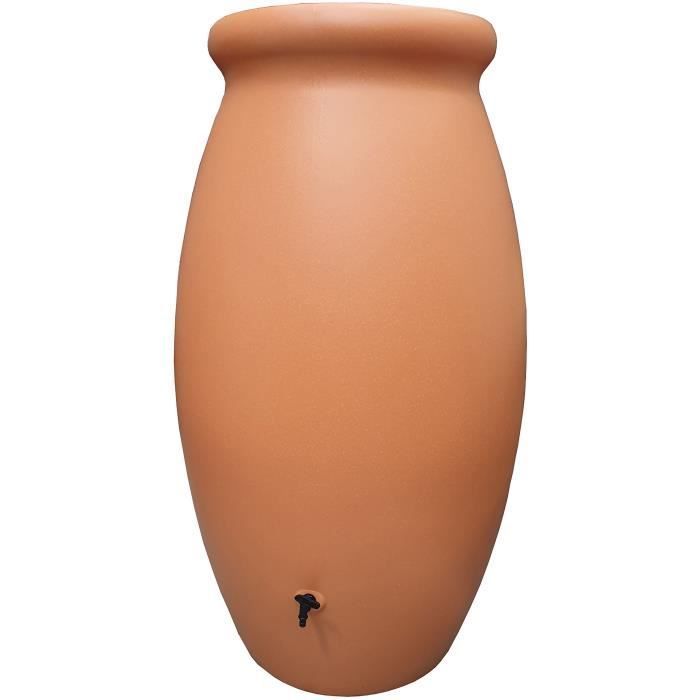 Depósito de agua tipo jarra toscana - BELLI - 1000 L - Terracota