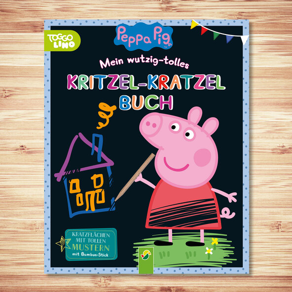 Peppa Gris Min Søte Skriblebok