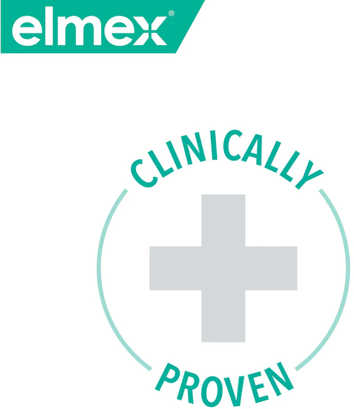 Enxaguante bucal Elmex Sensitive Plus para dentes sensíveis.