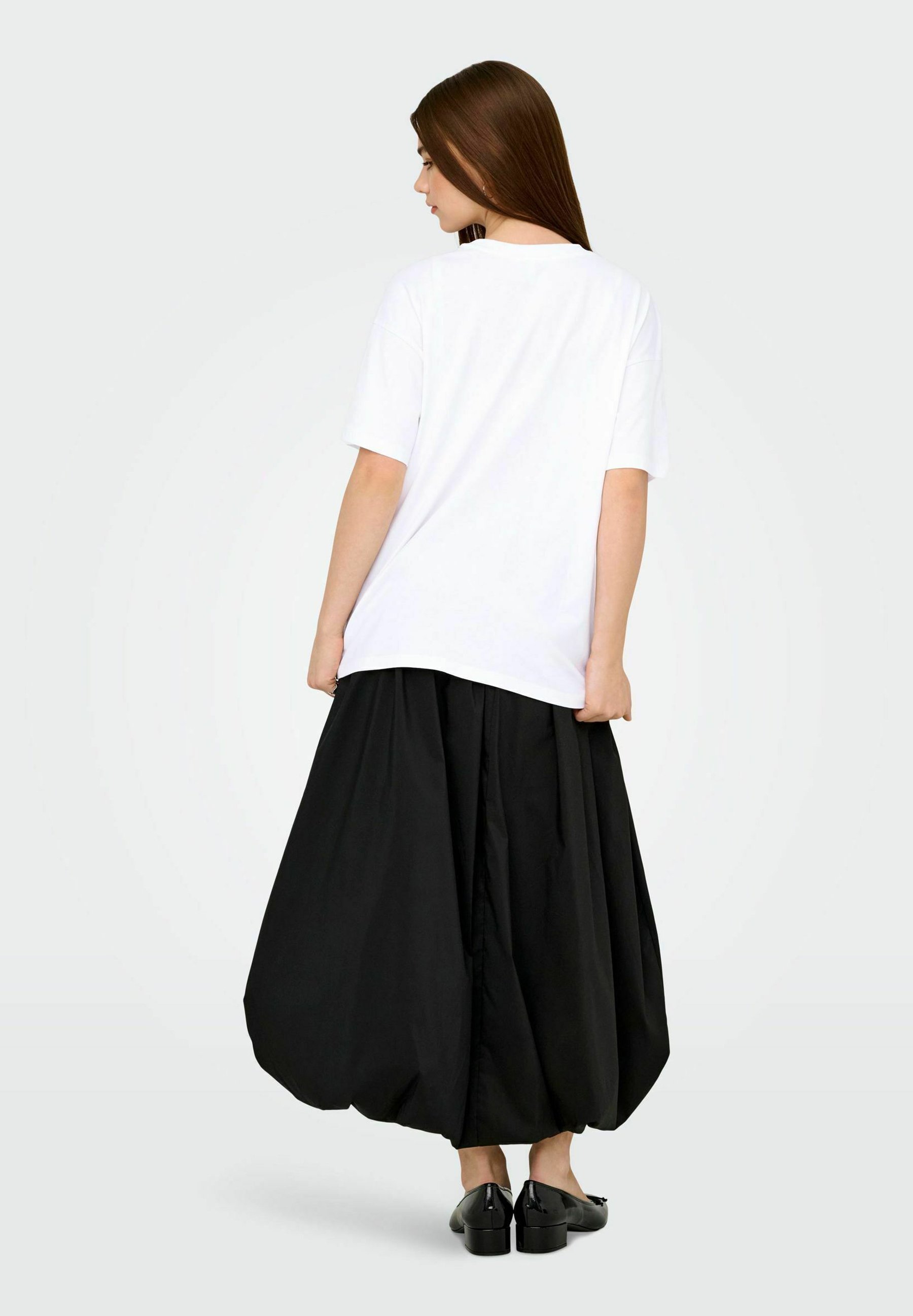 ONLY ONLVIVVI LIFE LOVELY - T-shirt met print - helder wit