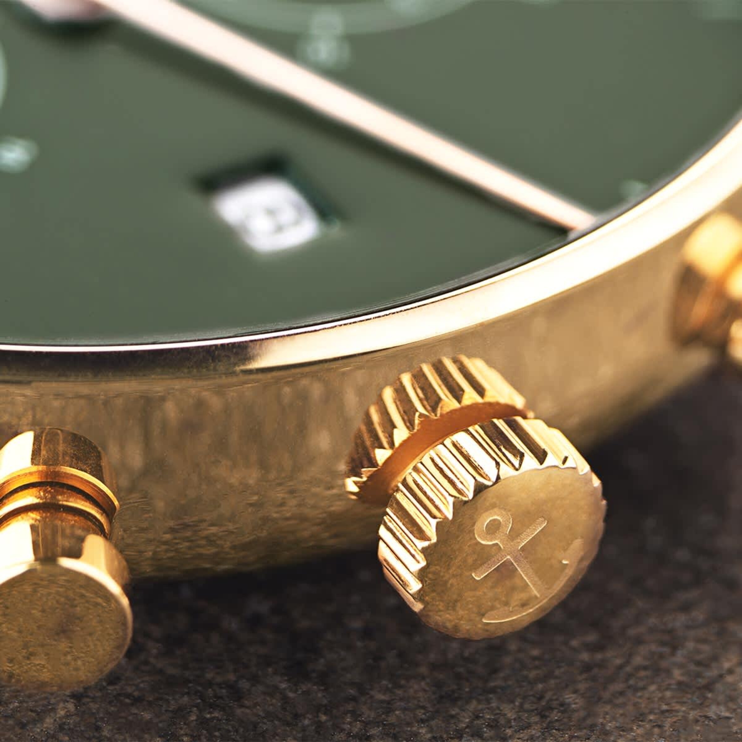 Chrono Gold Acier Vert