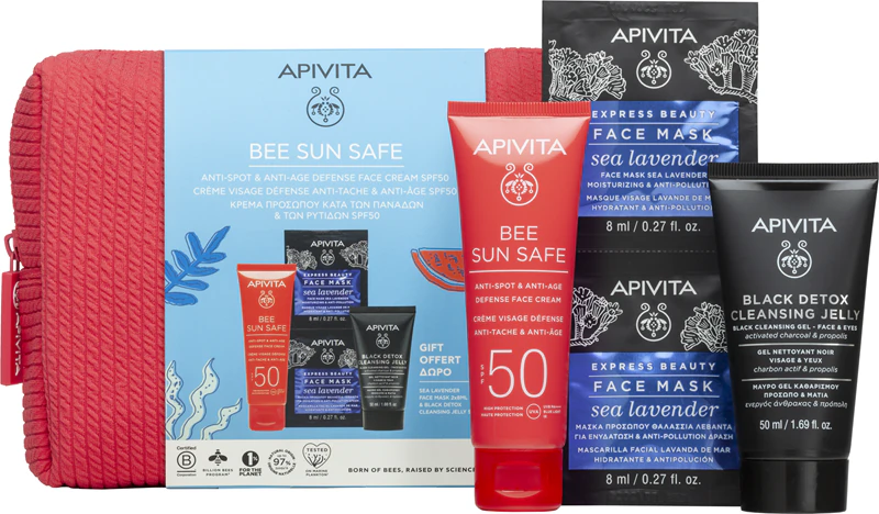 Apivita Bee Sun Safe Anti-Spot en Anti-Age Cadeauset SPF 50