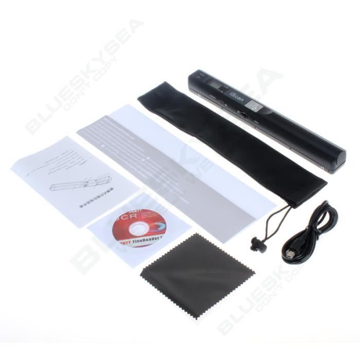 900DPI A4 Portátil iScan Color USB 2.0 Móvil PDF - JPE Documento Foto Escáner HD