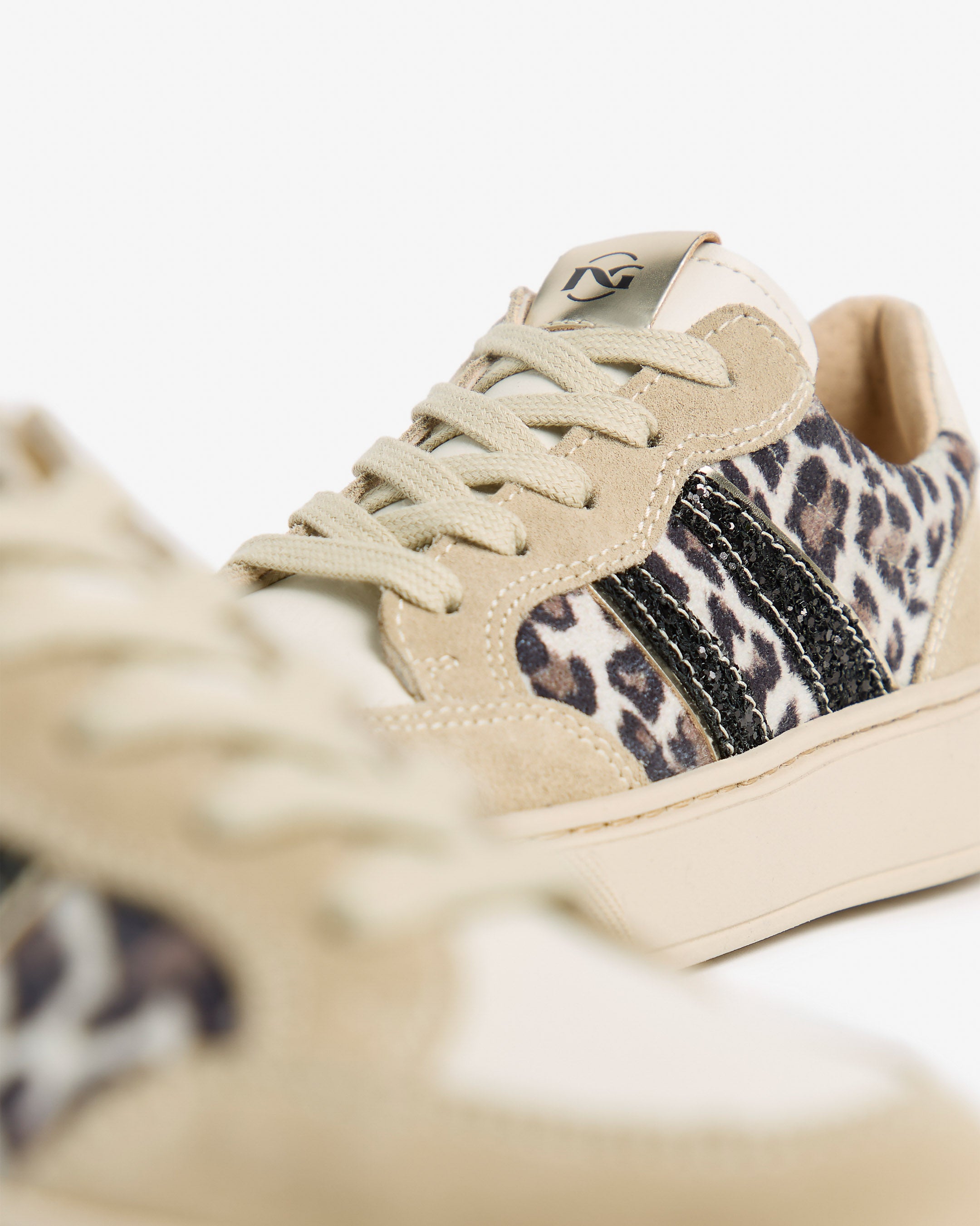 Sneakers Teen da Ragazza in Camoscio, Pelle e Materiale Tecnico