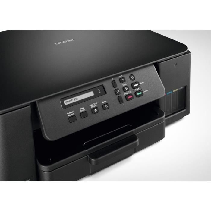 Impresora multifunción - BROTHER - DCP-T580DW - 3 en 1 - Wi-Fi y Wi-Fi Direct - Inyección de tinta - Tanque A4