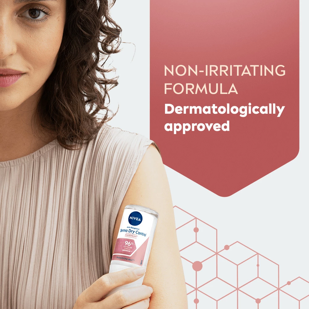 Gel Roll-On Derma Dry Control 50 ml - NIVEA