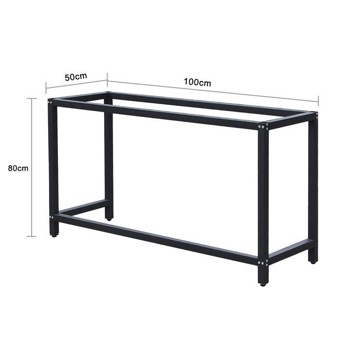 Châssis fixe établi B50xL100xH80cm Support établi Table travail Emballage Cadre Atelier Armature