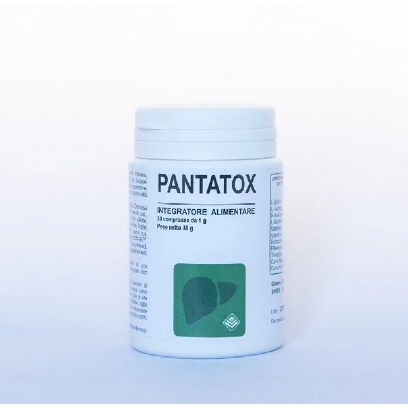 Pantatox voedingssupplement 30 tabletten