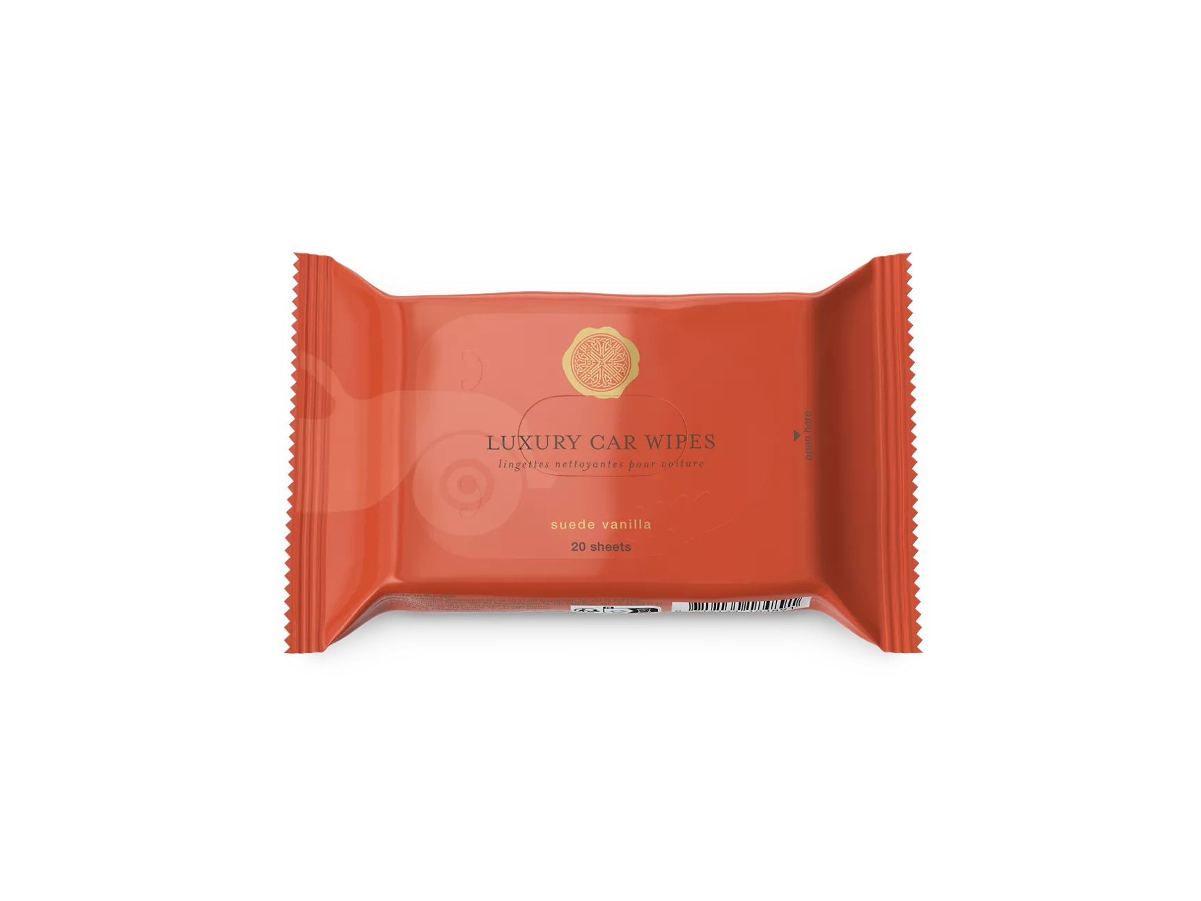 Avtomobilski robčki Suede Vanilla