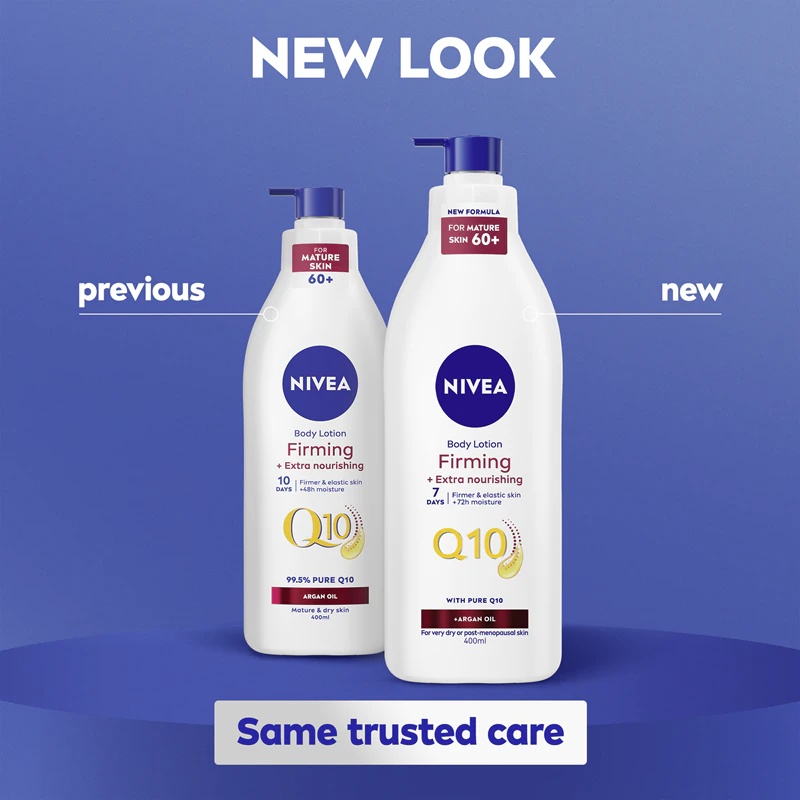 NIVEA Q10 Firming + Extra Nourishing млеко за тело за учвршћивање
