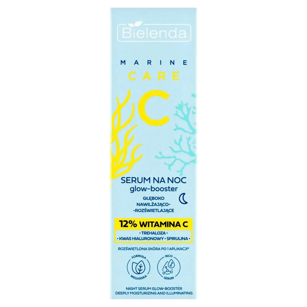 Bielenda C Marine Care Serum głęboko nawilżająco-rozświetlające na noc